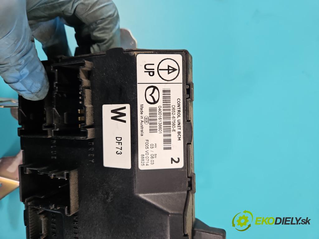 Mazda 2 II 2007-2014 1.4 citd 68 HP manual 50 kW 1399 cm3 5- riadiaca jednotka motora 8V21-12A650-CD