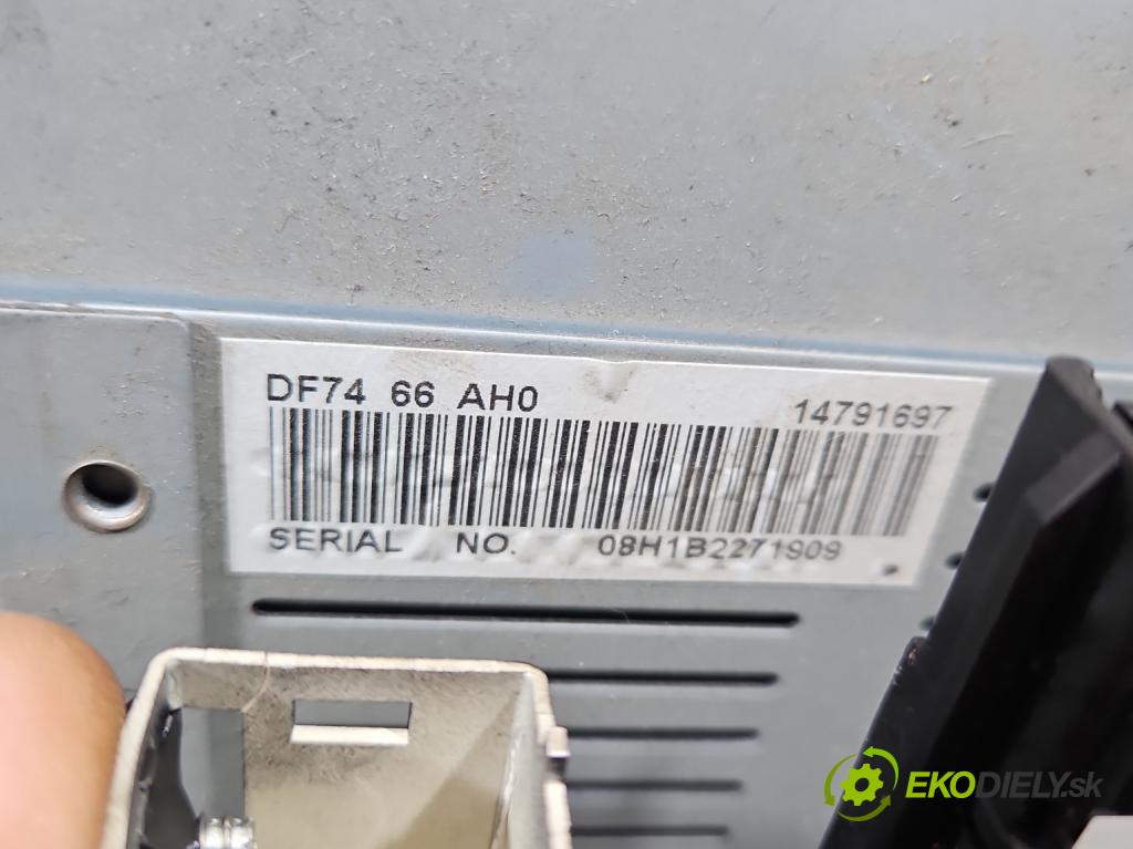 Mazda 2 II 2007-2014 1.4 citd 68 HP manual 50 kW 1399 cm3 5- Radio originál 14797629
