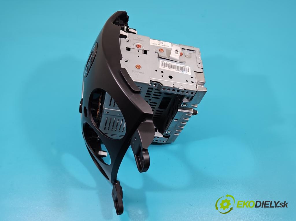 Mazda 2 II 2007-2014 1.4 citd 68 HP manual 50 kW 1399 cm3 5- Radio originál 14797629