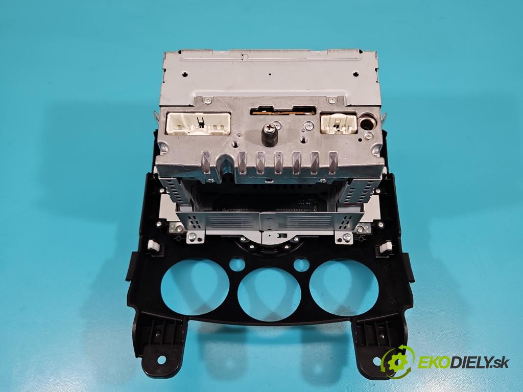 Mazda 2 II 2007-2014 1.4 citd 68 HP manual 50 kW 1399 cm3 5- Radio originál 14797629