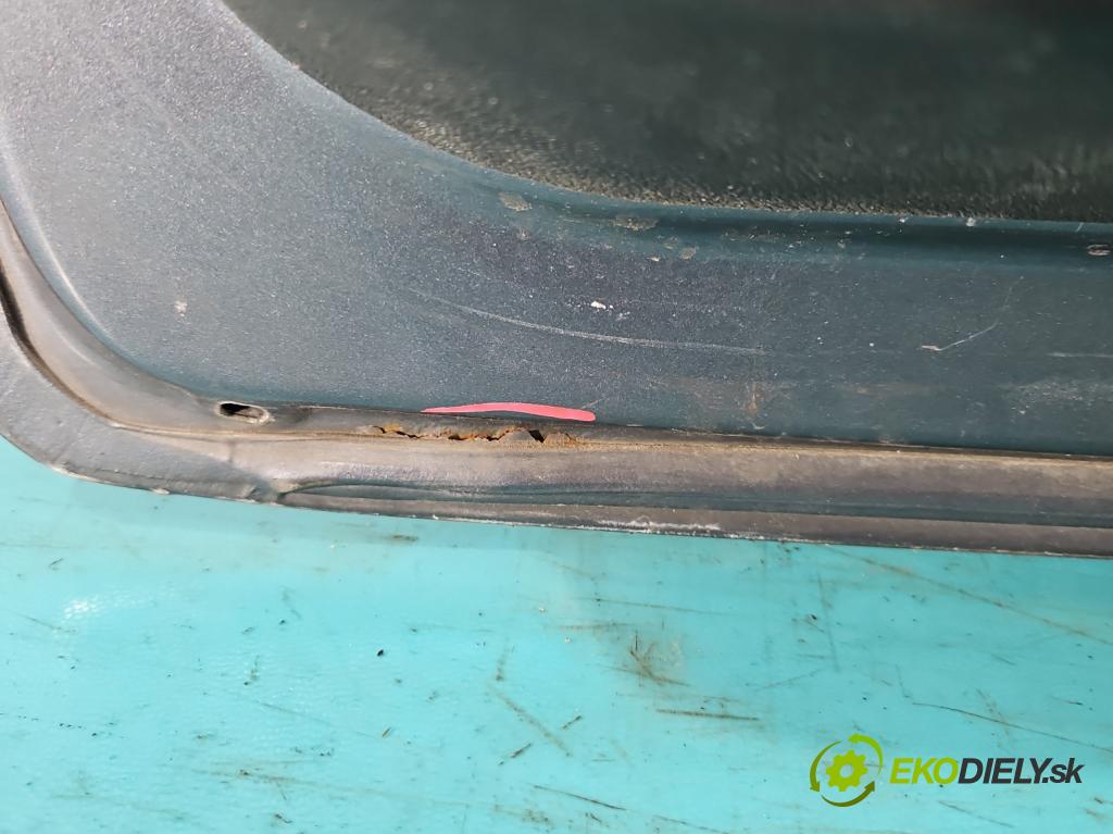 Opel Zafira B 2005-2014 1.8 16V 140 hp manual 103 kW 1796 cm3 5- zadní kufrové dveře  (Zadní kapoty)