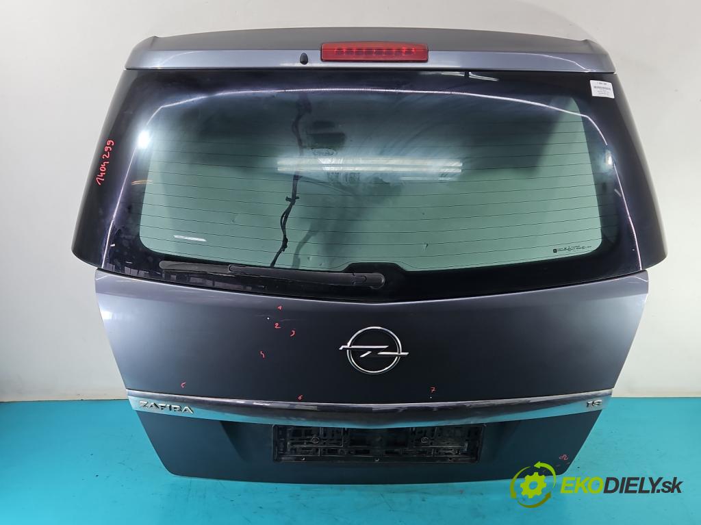 Opel Zafira B 2005-2014 1.8 16V 140 hp manual 103 kW 1796 cm3 5- zadní kufrové dveře  (Zadní kapoty)