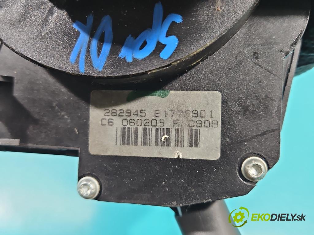 Citroen C2 1.1 60 HP manual 44 kW 1124 cm3 3- prepínač komplex: 96576769XT (Prepínače, spínače, tlačidlá a ovládače kúrenia)