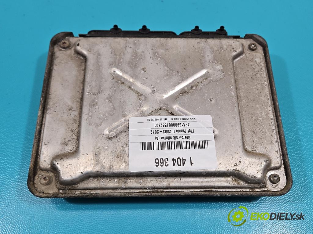 Fiat Panda II 2003-2012 1.1 54 HP manual 40 kW 1108 cm3 5- riadiaca jednotka motora 51793113