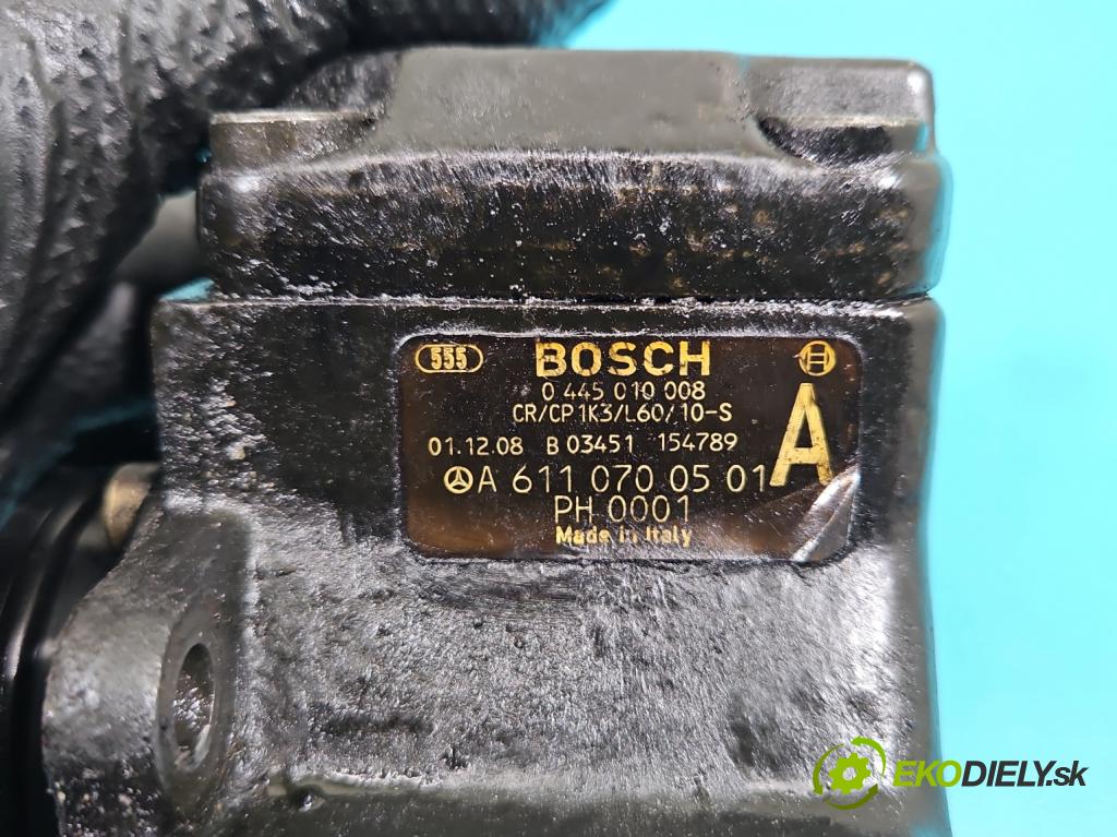 Mercedes A W168 1997-2004 1.7 cdi 95 HP automatic 70 kW 1689 cm3 5- čerpadlo vstrekovacia 0445010008 (Vstrekovacie čerpadlá)