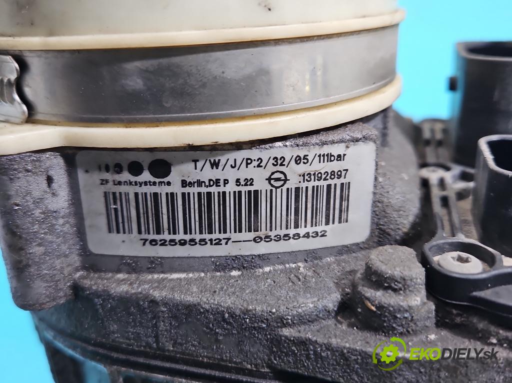 Opel Zafira B 2005-2014 1.8 16V 140 HP manual 103 kW 1796 cm3 5- čerpadlo posilovač 13192897 (Servočerpadlá, pumpy riadenia)