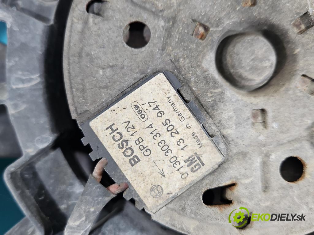 Opel Zafira B 2005-2014 1.8 16V 140 HP manual 103 kW 1796 cm3 5- Ventilátor chladiča 0130303314