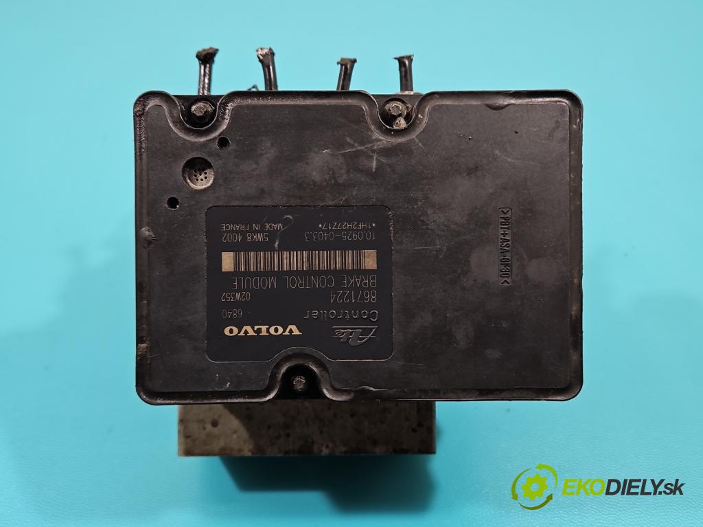 Volvo S60 I 2000-2010 2.4 D5 163 HP automatic 120 kW 2401 cm3 4- čerpadlo abs P08671223 (Pumpy ABS)