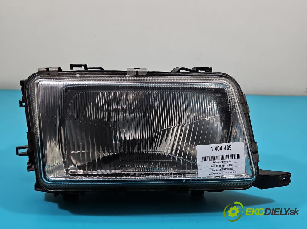 Audi 80 B4 1991-1994 1.9 tdi 90 HP manual 66 kW 1896 cm3 4- Reflektor: pravý  (Pravé)
