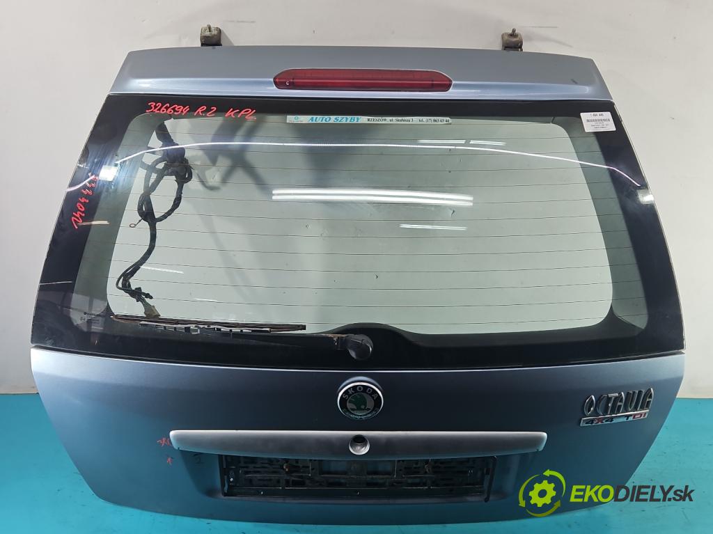 Skoda Octavia I 1996-2010 1.9 tdi 131 hp manual 96 kW 1896 cm3 5- zadní kufrové dveře  (Zadní kapoty)