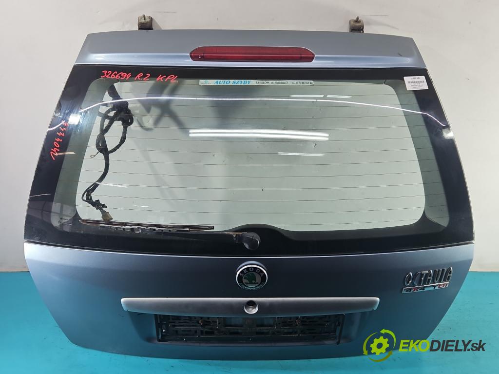 Skoda Octavia I 1996-2010 1.9 tdi 131 hp manual 96 kW 1896 cm3 5- zadní kufrové dveře  (Zadní kapoty)