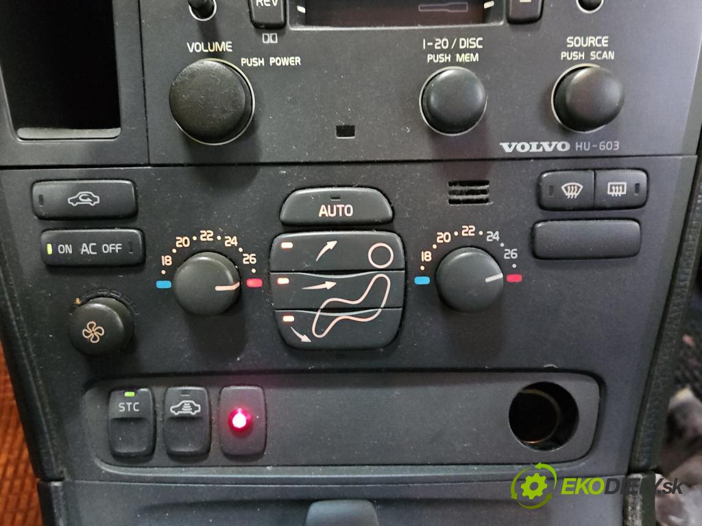 Volvo S60 I 2000-2010 2.4 20V 170 HP manual 125 kW 2435 cm3 4- panel kúrenia 