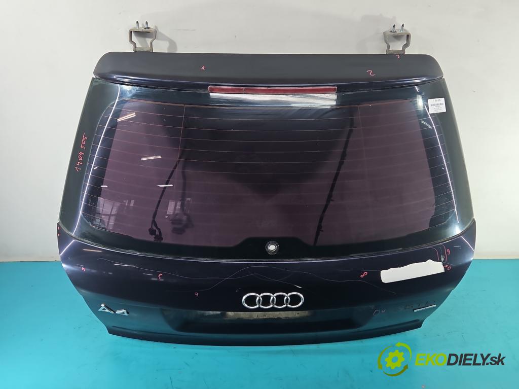 Audi A4 B6 2000-2004 2.5 tdi 179KM manual 132 kW 2496 cm3 5- zadní kufrové dveře  (Zadní kapoty)