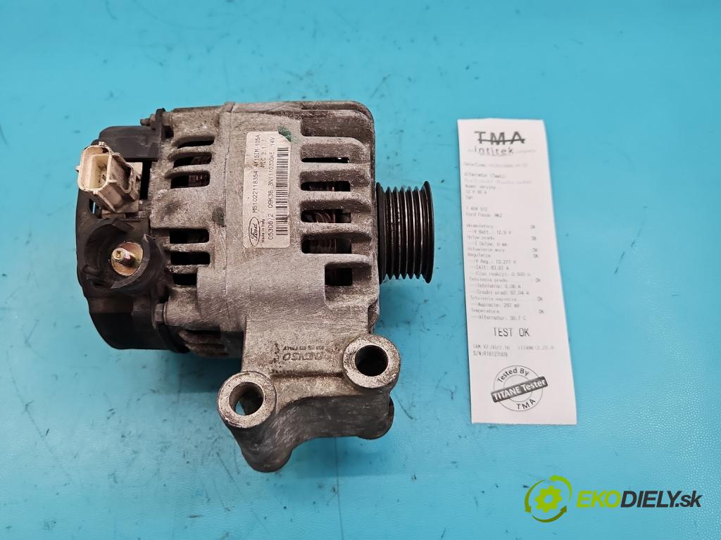 Ford Focus Mk2 2004-2011 1.6 16V 116 HP manual 85 kW 1596 cm3 4- Alternator 3N1110300AE (Alternátory)