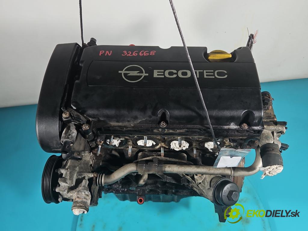 Opel Zafira B 2005-2014 1.8 16V 140 HP manual 103 kW 1796 cm3 5- motor benzín: Z18XER