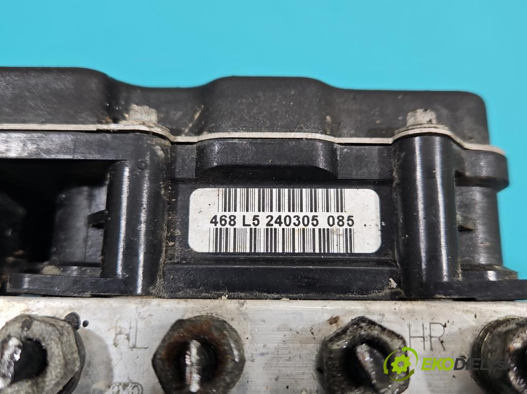 Opel Meriva A 2002-2010 1.4 16V 90 HP manual 66 kW 1364 cm3 5- čerpadlo abs 0265234093 (Pumpy ABS)