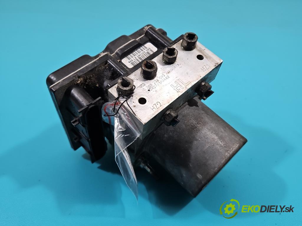 Opel Meriva A 2002-2010 1.4 16V 90 HP manual 66 kW 1364 cm3 5- čerpadlo abs 0265234093 (Pumpy ABS)