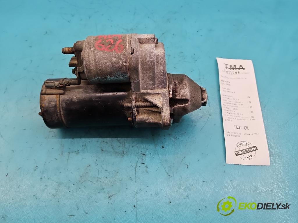Opel Meriva A 2002-2010 1.4 16V 90 HP manual 66 kW 1364 cm3 5- štartér 09115192 (Štartéry)