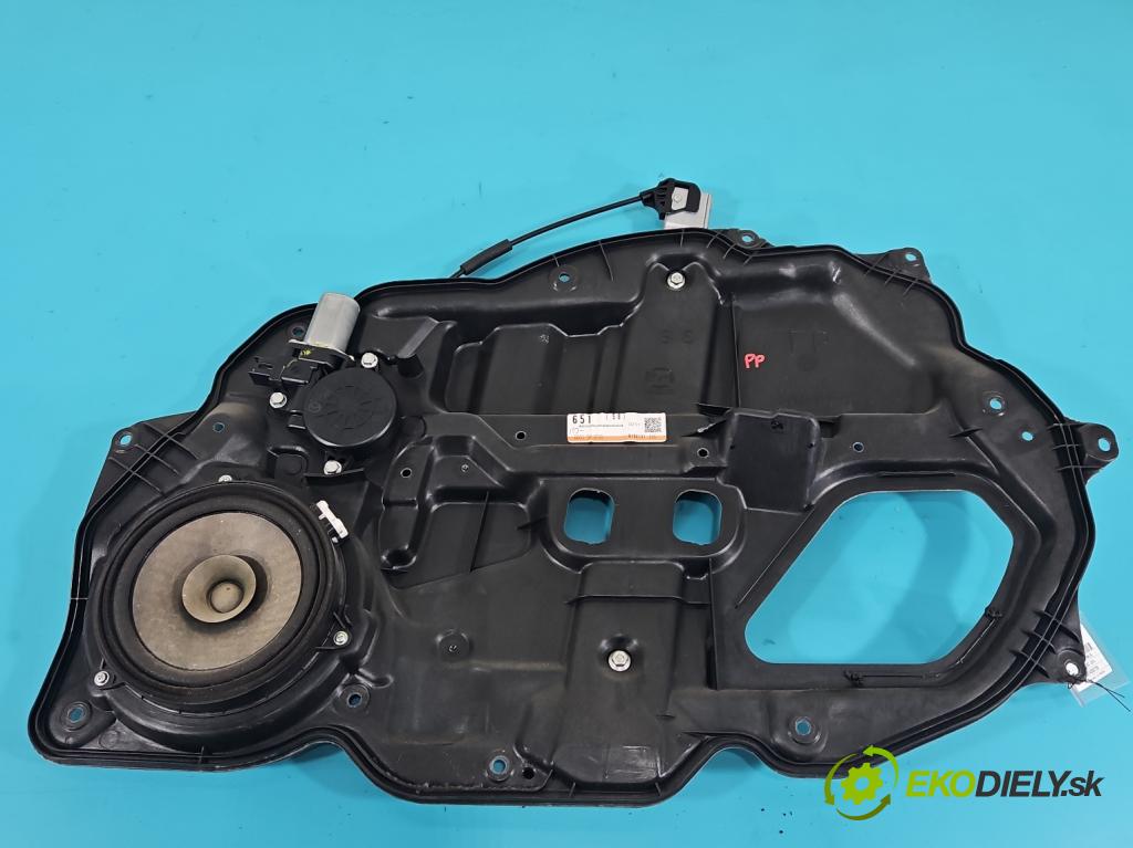 Mazda 2 II 2007-2014 1.4 citd 68 hp manual 50 kW 1399 cm3 5- mechanismus stahování přední pravý 