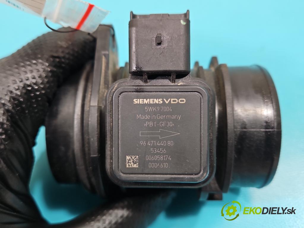 Mazda 2 II 2007-2014 1.4 citd 68 HP manual 50 kW 1399 cm3 5- průtokoměr: 5WK97004 (Váhy vzduchu)