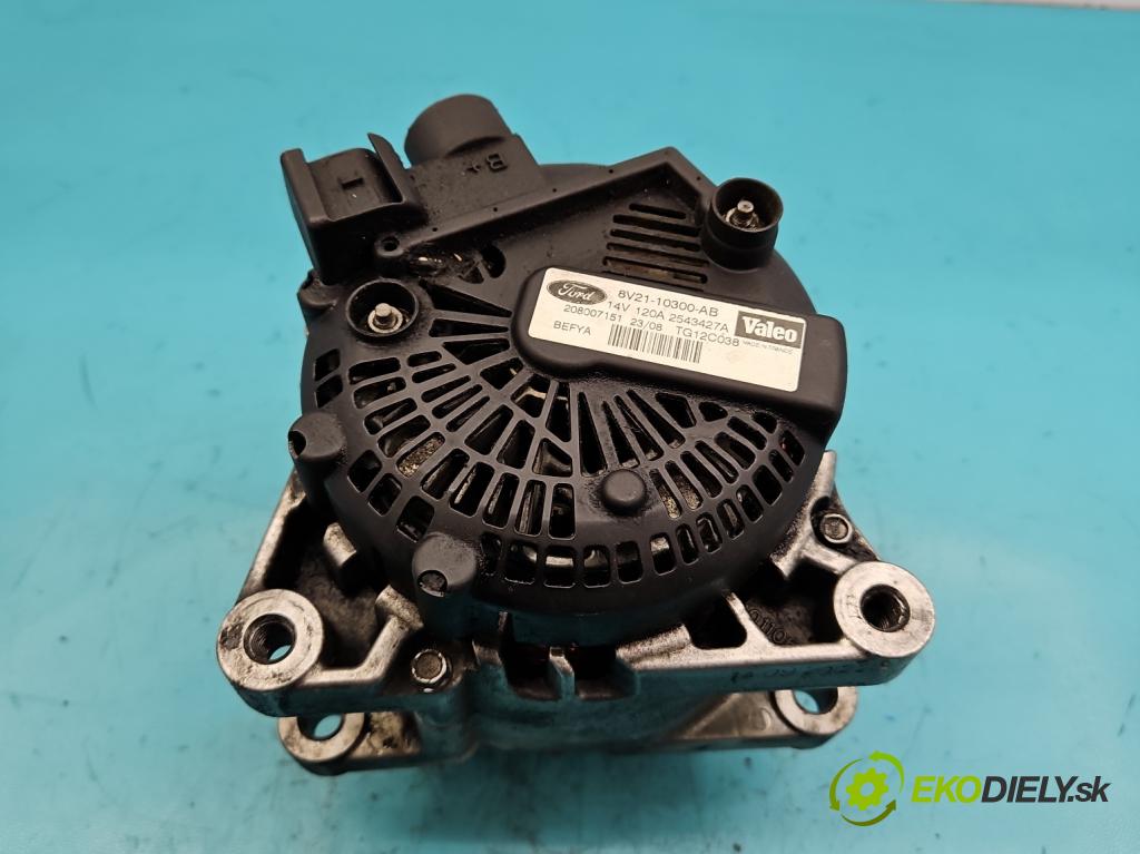 Mazda 2 II 2007-2014 1.4 citd 68 HP manual 50 kW 1399 cm3 5- Alternator 8V21-10300-AB (Alternátory)