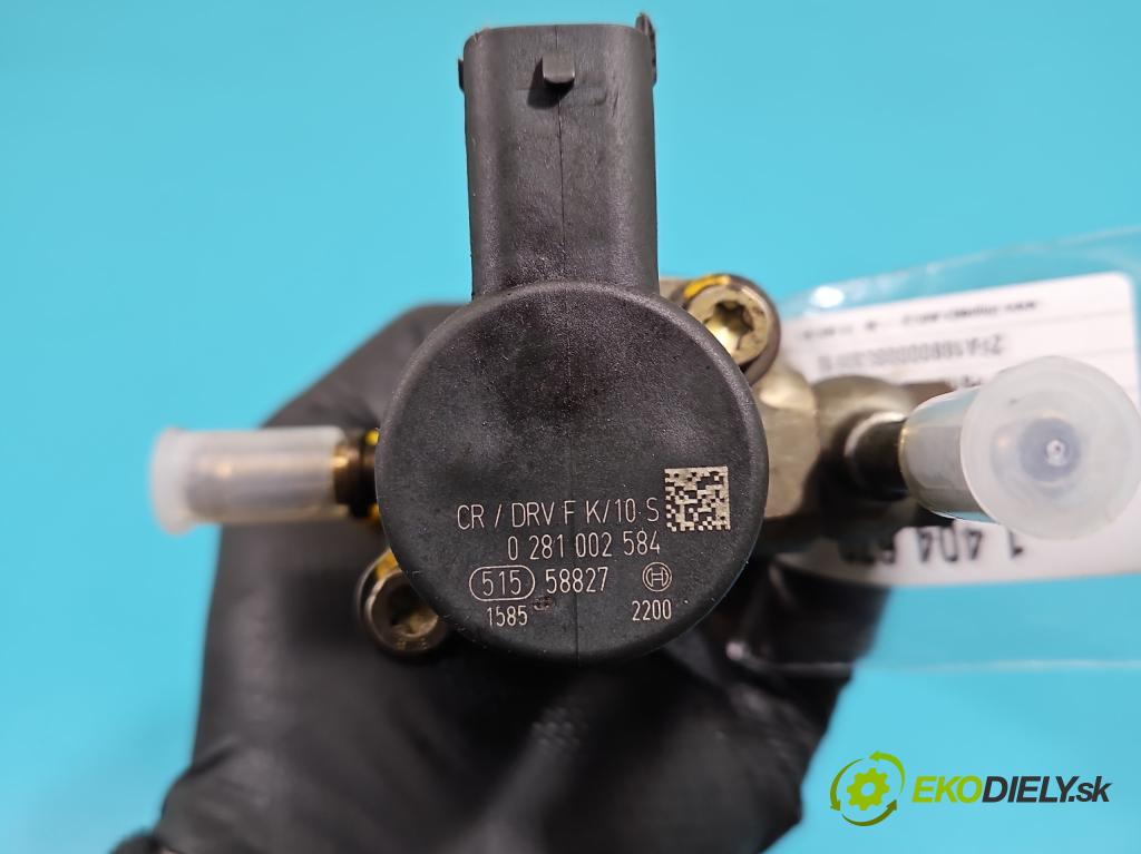 Fiat Panda II 2003-2012 1,3.0 jtd 69KM manual 51 kW 1248 cm3 5- lišta vstrekovacia 0445214044 (Vstrekovacie lišty)