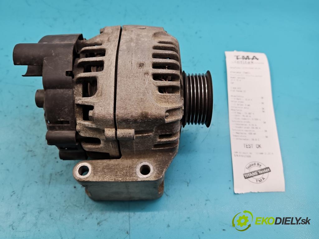 Fiat Panda II 2003-2012 1.3 jtd 69KM manual 51 kW 1248 cm3 5- Alternator 46823546 (Alternátor)