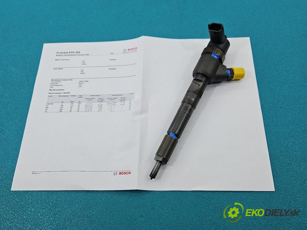 Fiat Panda II 2003-2012 1,3.0 jtd 69KM manual 51 kW 1248 cm3 5- vstrek 0445110083 (Vstrekovače)
