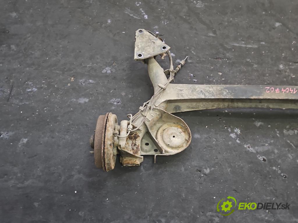 Fiat Panda II 2003-2012 1,3.0 jtd 69KM manual 51 kW 1248 cm3 5- zadní výztuha  (Výztuhy zadní)