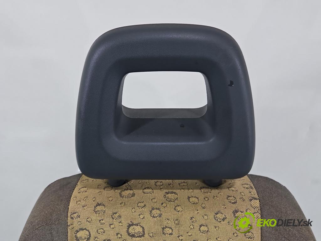 Fiat Panda II 2003-2012 1,3.0 jtd 69KM manual 51 kW 1248 cm3 5- Sedačka pravý (Sedačky, sedadlá)