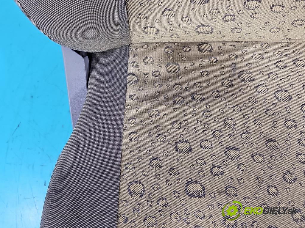 Fiat Panda II 2003-2012 1,3.0 jtd 69KM manual 51 kW 1248 cm3 5- Sedačka ľavý (Sedačky, sedadlá)