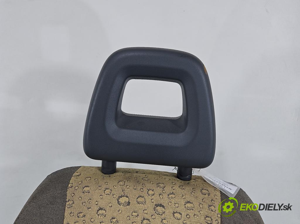 Fiat Panda II 2003-2012 1,3.0 jtd 69KM manual 51 kW 1248 cm3 5- Sedačka ľavý (Sedačky, sedadlá)