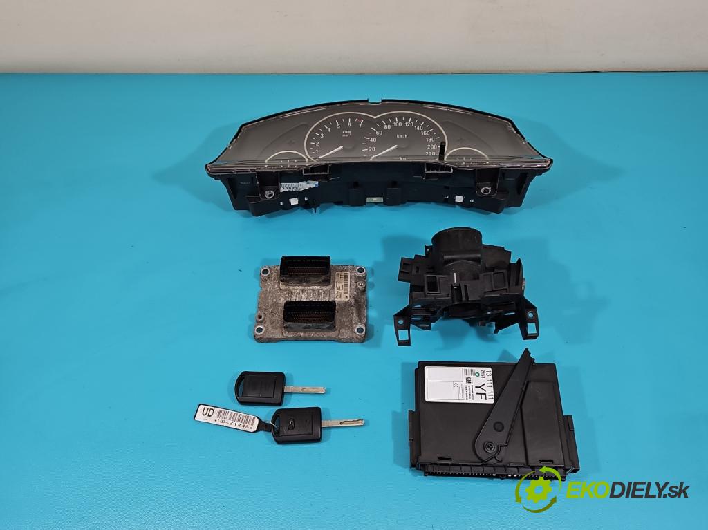 Opel Meriva A 2002-2010 1.4 16V 90 HP manual 66 kW 1364 cm3 5- riadiaca jednotka motora 0261208255