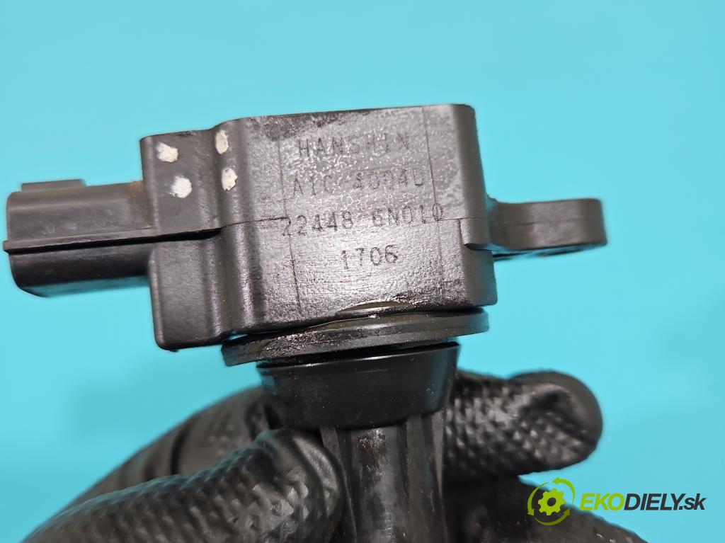 Nissan Almera N16 2000-2006 1.5 16V 90 HP manual 66 kW 1498 cm3 5- cievka zapaľovacia 22448-6N010 (Zapaľovacie cievky, moduly)