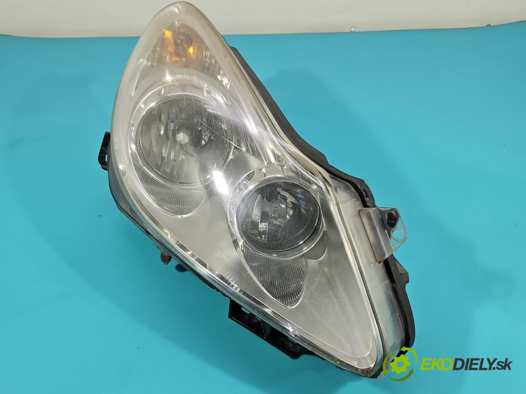 Opel Corsa D 2006-2014 1,3.0 cdti 90 HP manual 66 kW 1248 cm3 5- Reflektor: pravý 13186382EF (Pravé)