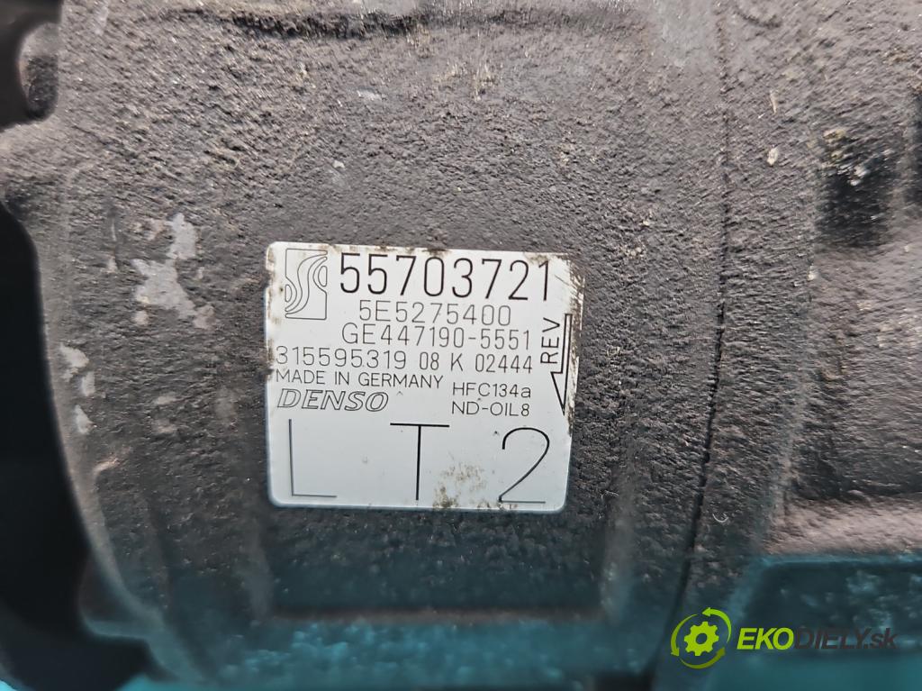Opel Corsa D 2006-2014 1,3.0 cdti 90 hp manual 66 kW 1248 cm3 5- Kompresor: klíma 447190-5551 (Kompresory)