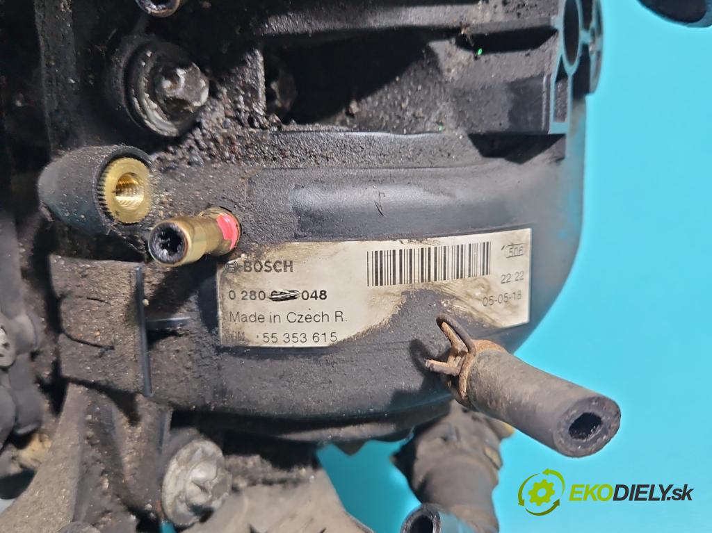 Opel Meriva A 2002-2010 1.4 16V 90 HP manual 66 kW 1364 cm3 5- zvod nasávací 55353615 (Sacie potrubia)