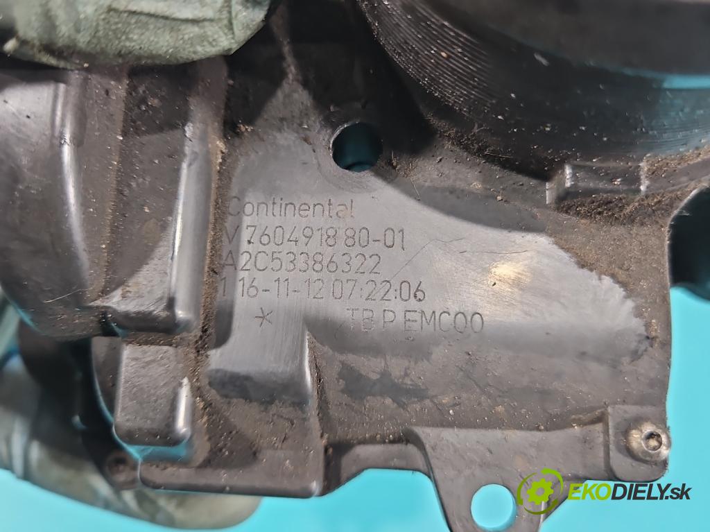 Citroen DS5 2011-2015 1.6 THP 156 HP automatic 115 kW 1598 cm3 5- klapka A2C53386322 (Škrtiace klapky)