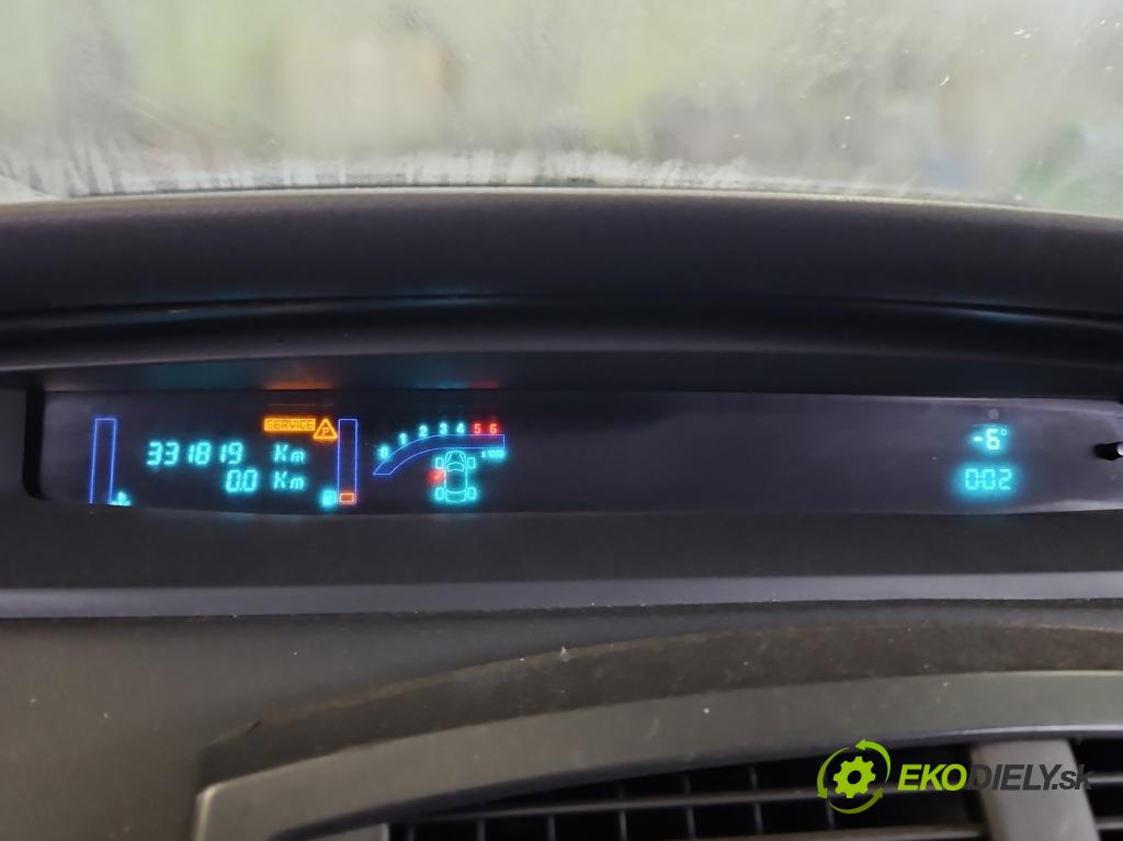 Renault Scenic II 2003-2009 1.9 dci 120 HP manual 88 kW 1870 cm3 5- prístrojovka/ budíky P8200365607D (Prístrojové dosky, displeje)