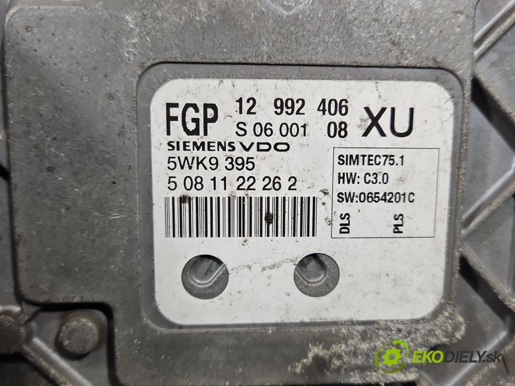 Opel Zafira B 2005-2014 1.8 16V 140 HP manual 103 kW 1796 cm3 5- riadiaca jednotka motora 12992406
