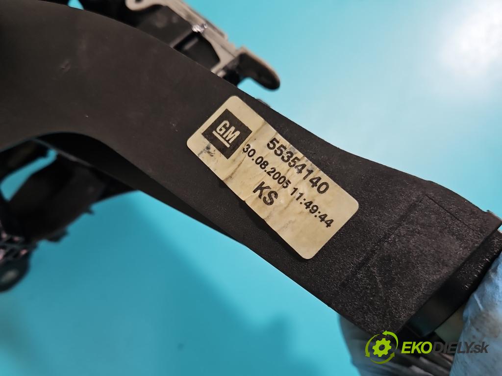 Opel Zafira B 2005-2014 1.8 16V 140 HP manual 103 kW 1796 cm3 5- Páka: Změny: stupeň,rýchlosť  (Rýchlostné páky / kulisy)