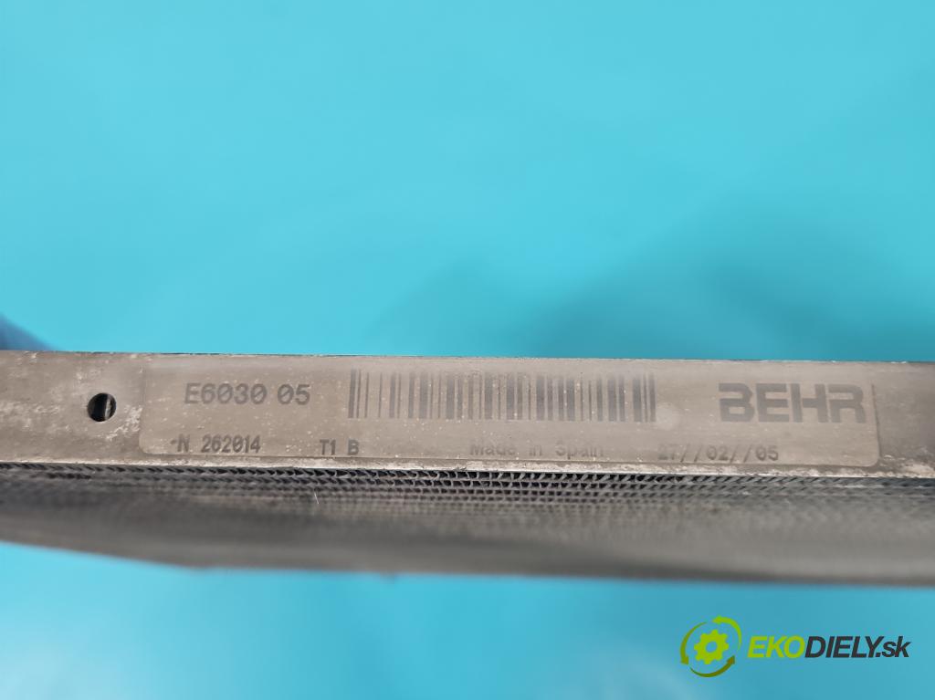 Opel Tigra B 2004-2009 1.4 16V 90 HP manual 66 kW 1364 cm3 2- chladič klimatizácie 13189080 (Chladiče klimatizácie)