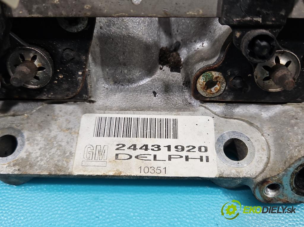 Opel Astra III 2004-2014 1.6 16V 105 HP manual 77 kW 1598 cm3 5- zvod nasávací 24431920 (Sacie potrubia)