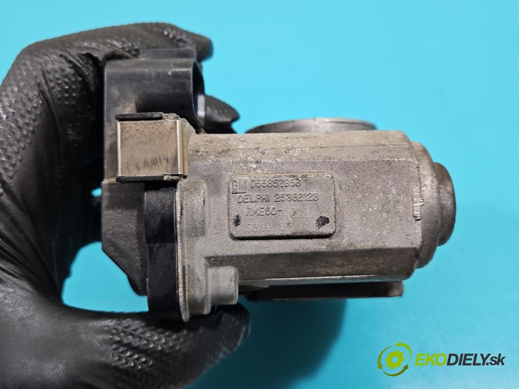 Opel Astra III 2004-2014 1.6 16V 105 hp manual 77 kW 1598 cm3 5- škrticí klapka 055352858 (Škrticí klapka)