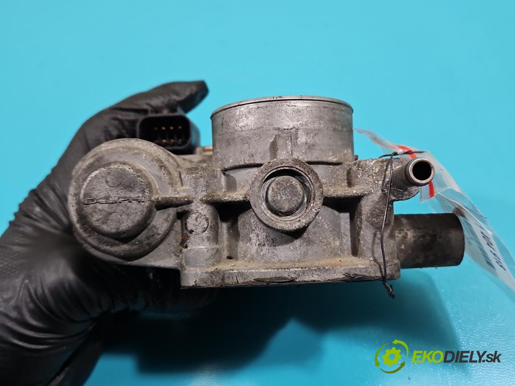 Opel Astra III 2004-2014 1.6 16V 105 hp manual 77 kW 1598 cm3 5- škrticí klapka 055352858 (Škrticí klapka)