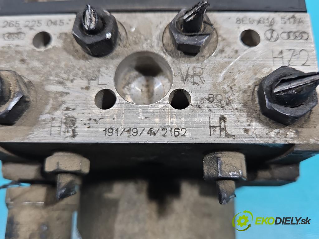 Audi A4 B6 2000-2004 2.5 tdi 179KM manual 132 kW 2496 cm3 5- čerpadlo abs 0265950012 (Pumpy ABS)