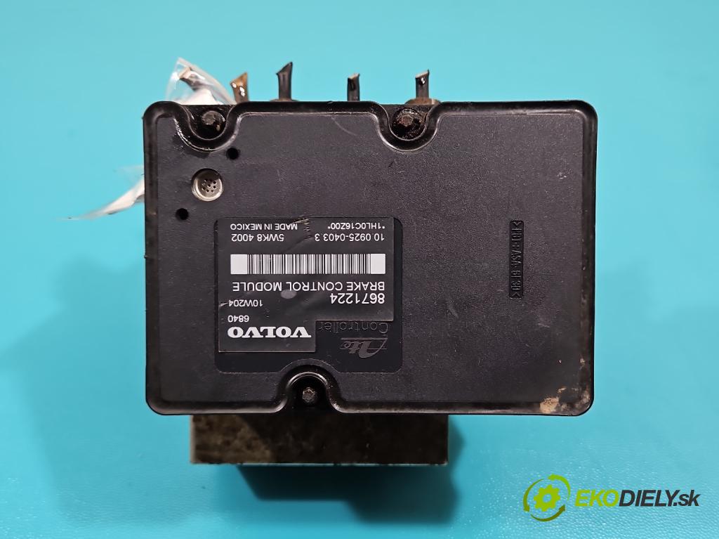 Volvo S60 I 2000-2010 2.4 20V 170 HP manual 125 kW 2435 cm3 4- čerpadlo abs P08671223 (Pumpy ABS)