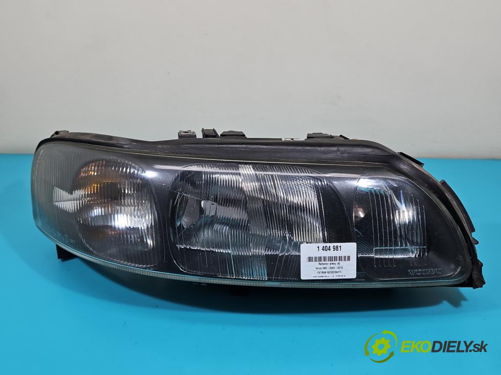 Volvo S60 I 2000-2010 2.4 20V 170 HP manual 125 kW 2435 cm3 4- Reflektor: pravý 89007860 (Pravé)