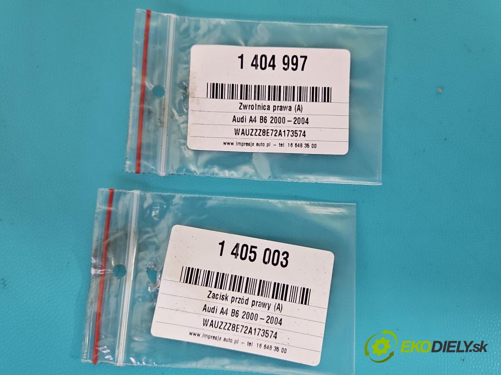 Audi A4 B6 2000-2004 2.5 tdi 179KM manual 132 kW 2496 cm3 5- náboj pravé  (Náboje)