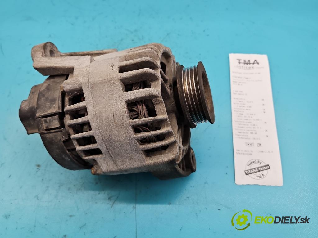 Fiat Panda II 2003-2012 1.2 60 HP manual 44 kW 1242 cm3 5- Alternator  (Alternátory)